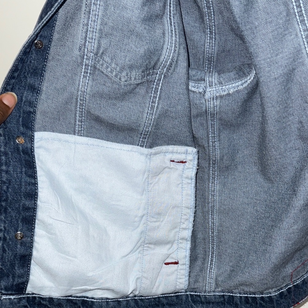 True Religion Dark Blue Denim Jacket - Picture 4 of 8